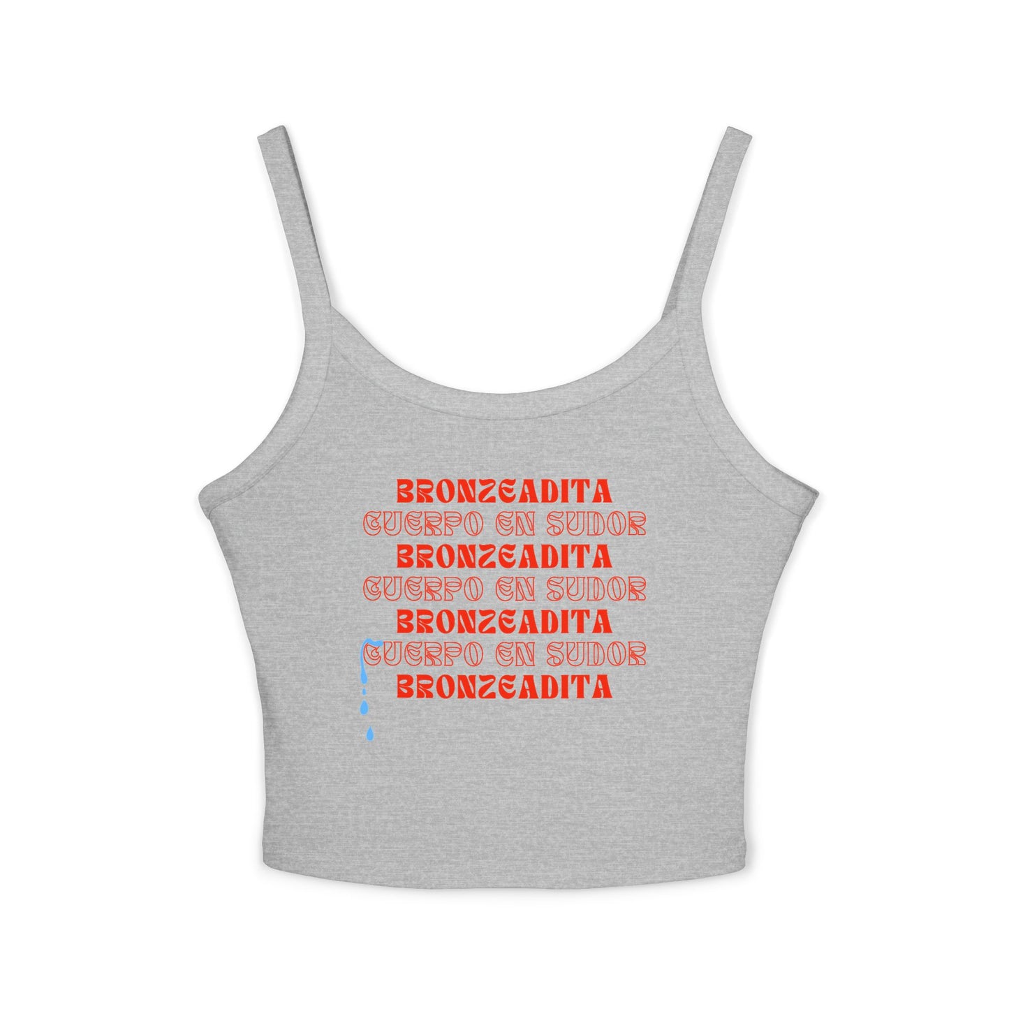 Bronzeadita Stylish Spaghetti Strap Tee