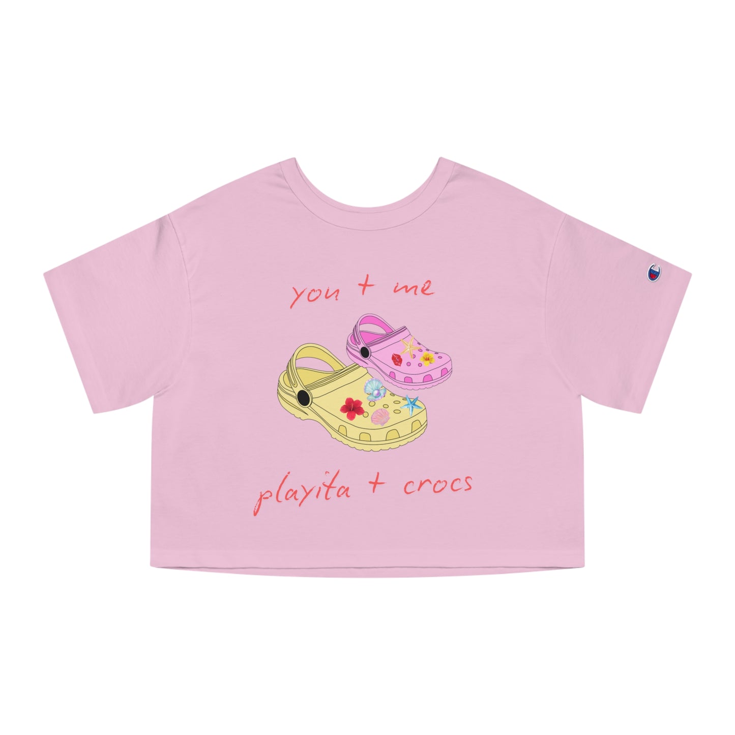 Playita + Crocs Crop Top