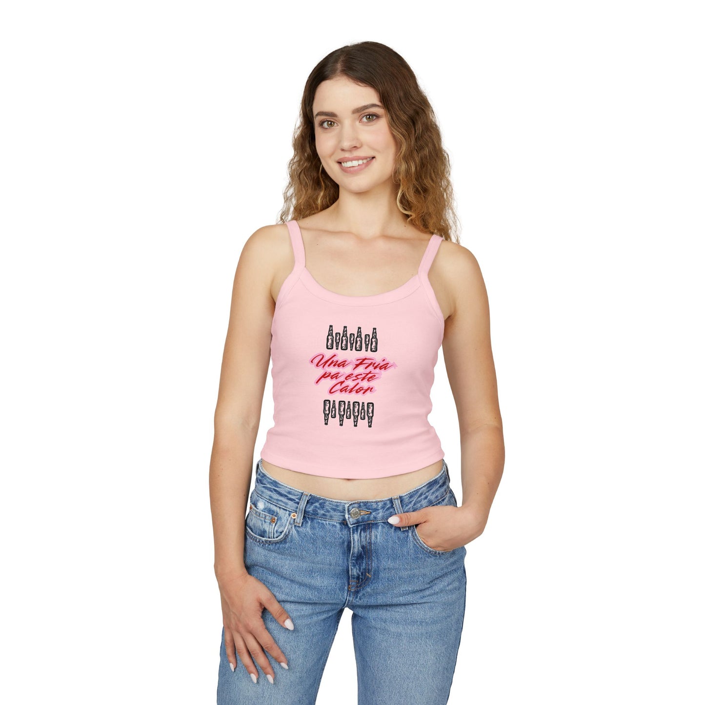 Una Fria Para Este Calor Spaghetti Strap Tee