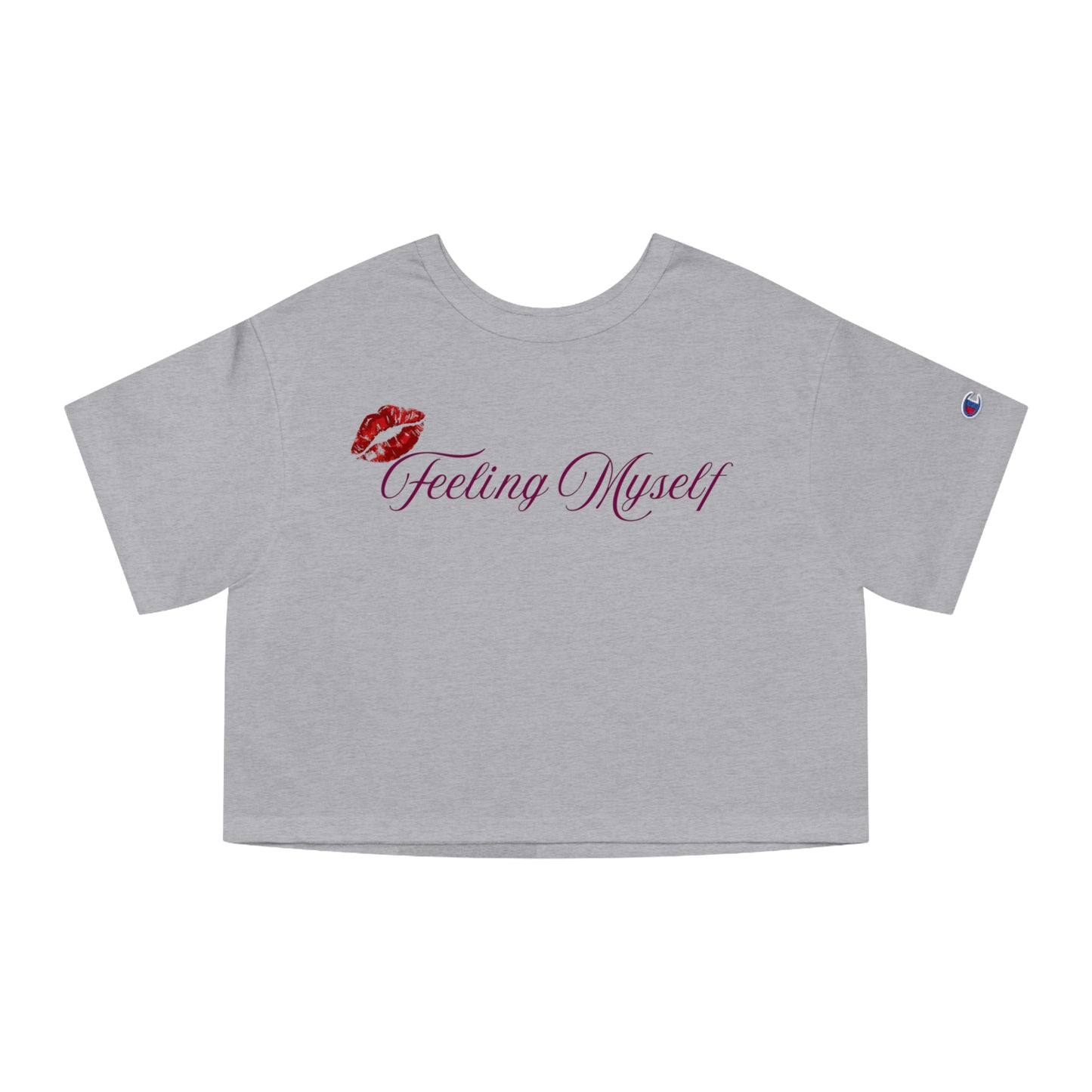Feeling Myself Cropped T-Shirt for Confident Women
