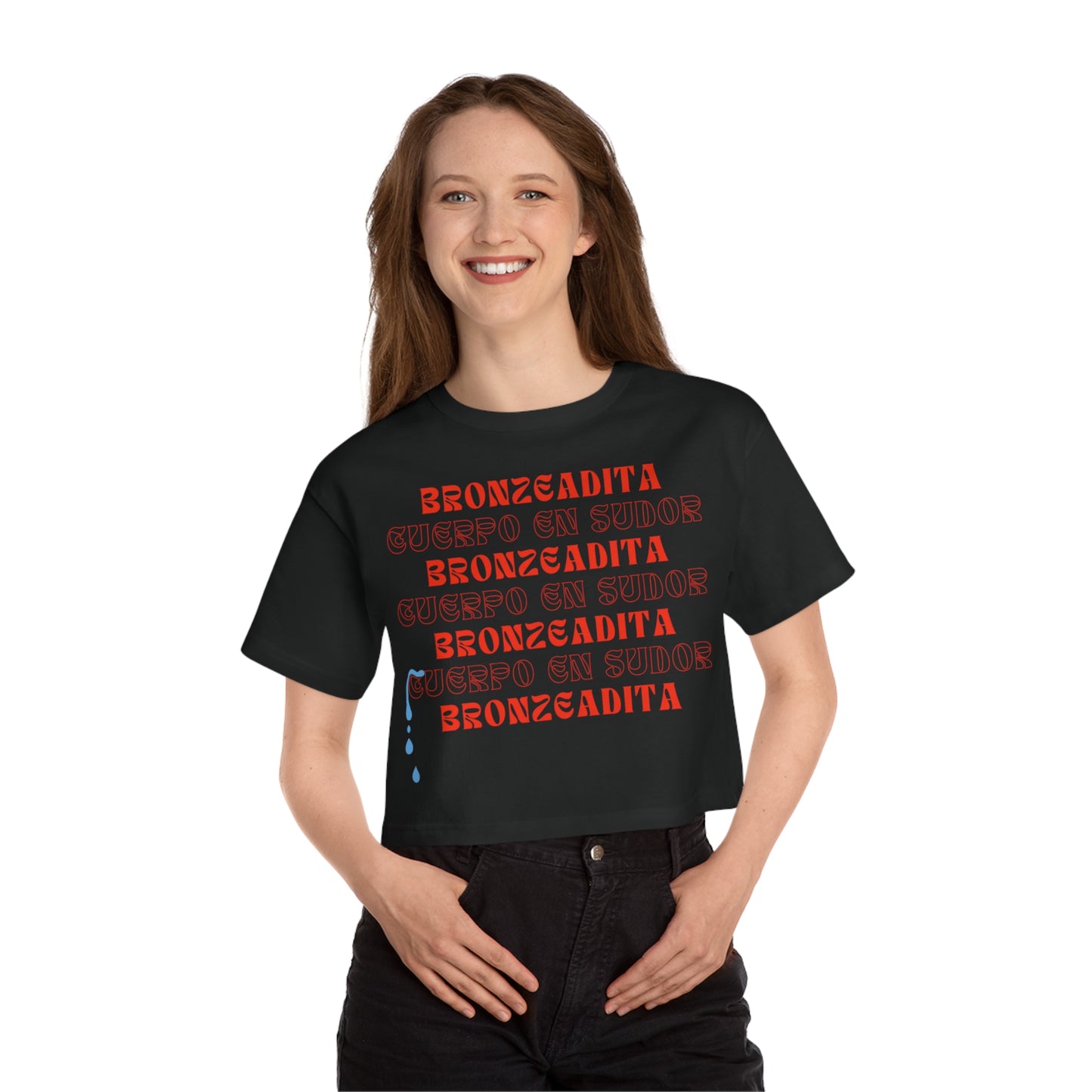 Bronzeadita Cropped T-Shirt for Confident Women