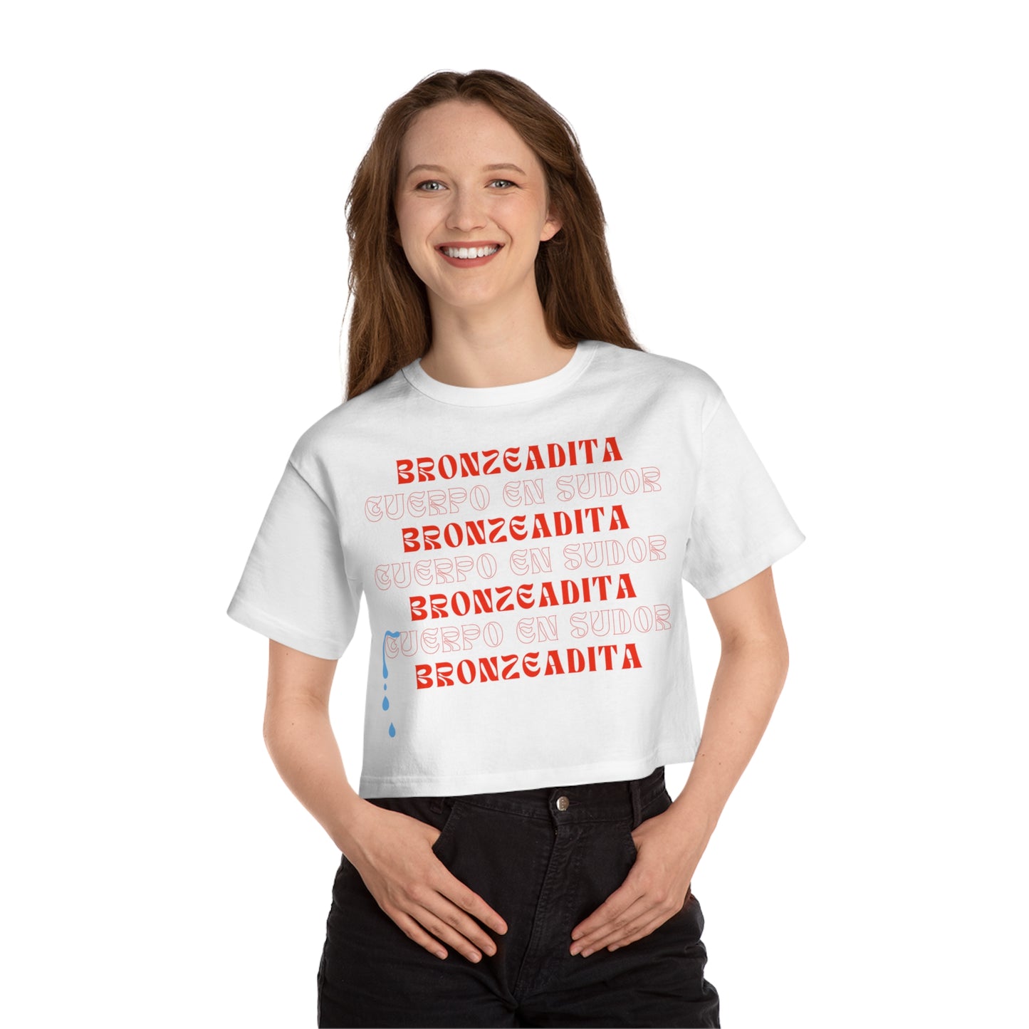 Bronzeadita Cropped T-Shirt for Confident Women