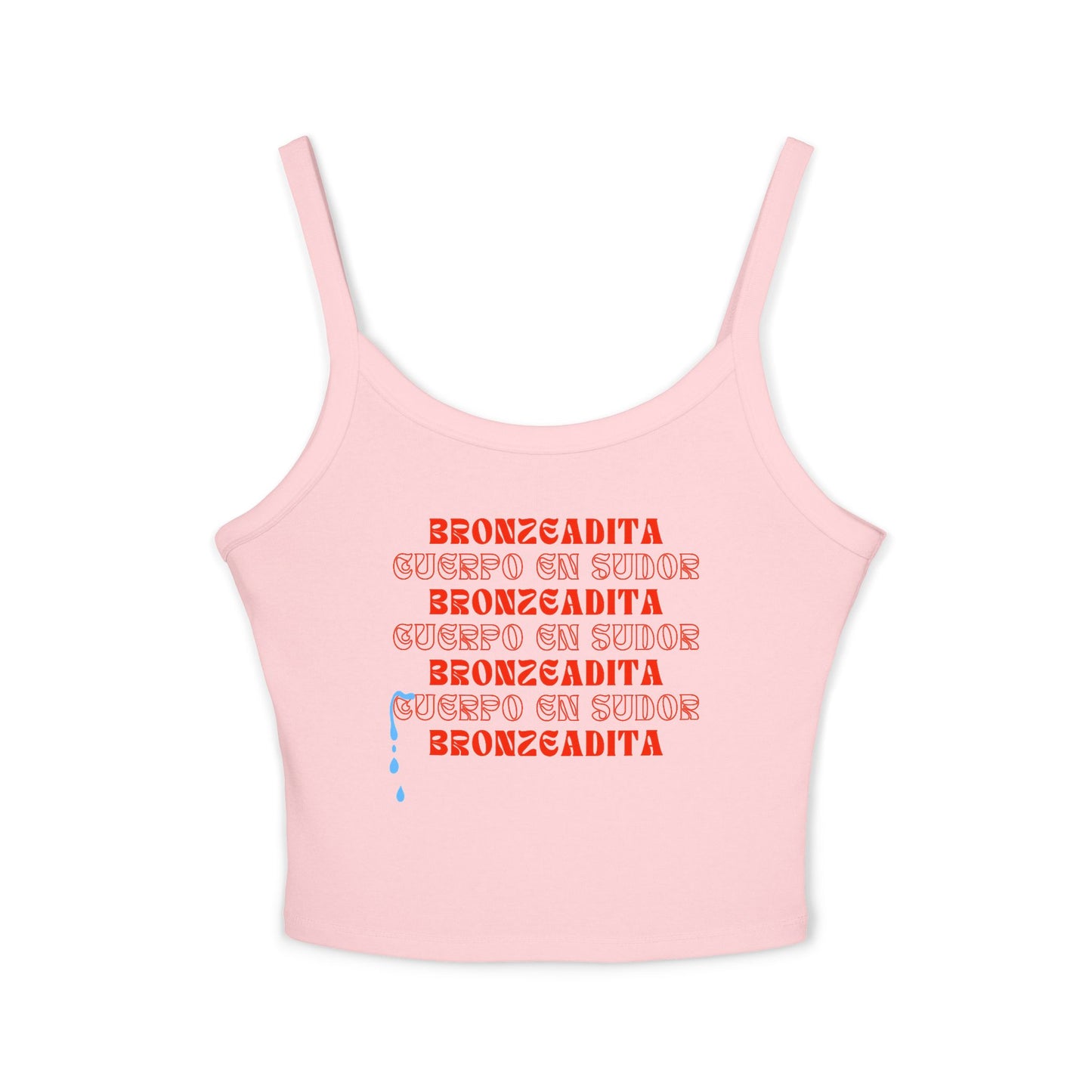 Bronzeadita Stylish Spaghetti Strap Tee
