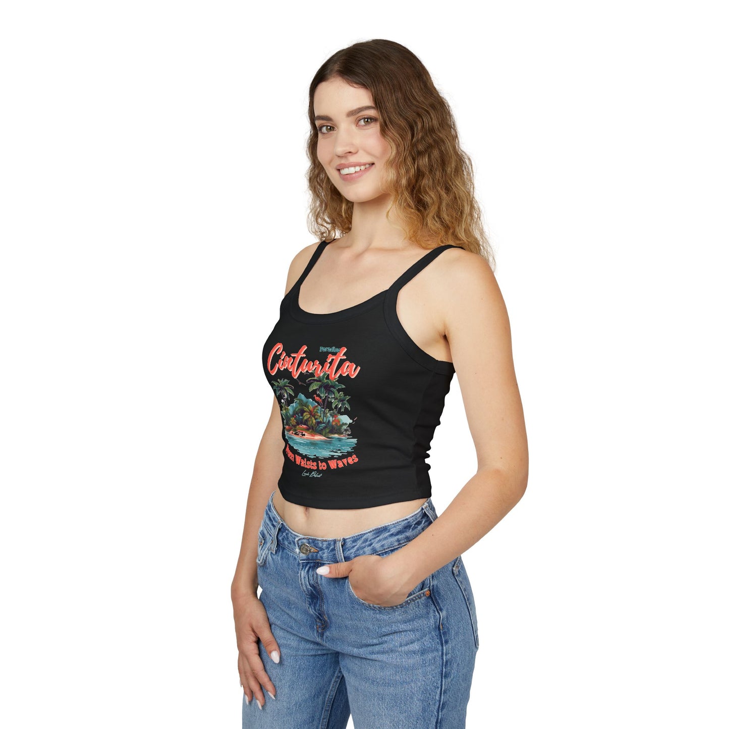 Cinturita - Stylish Spaghetti Strap Tee