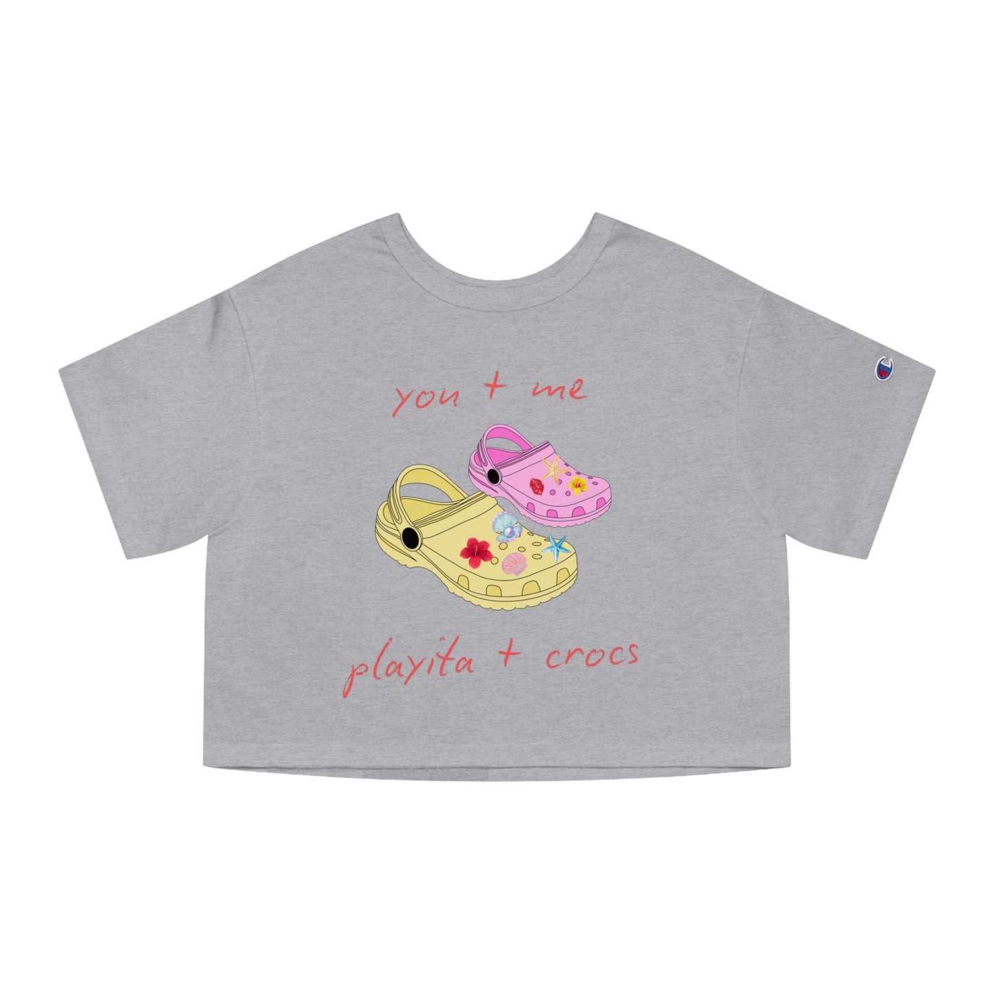 Playita + Crocs Crop Top