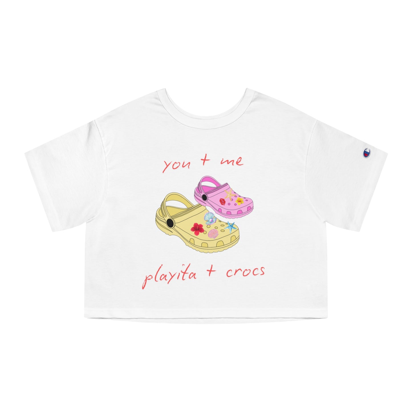 Playita + Crocs Crop Top