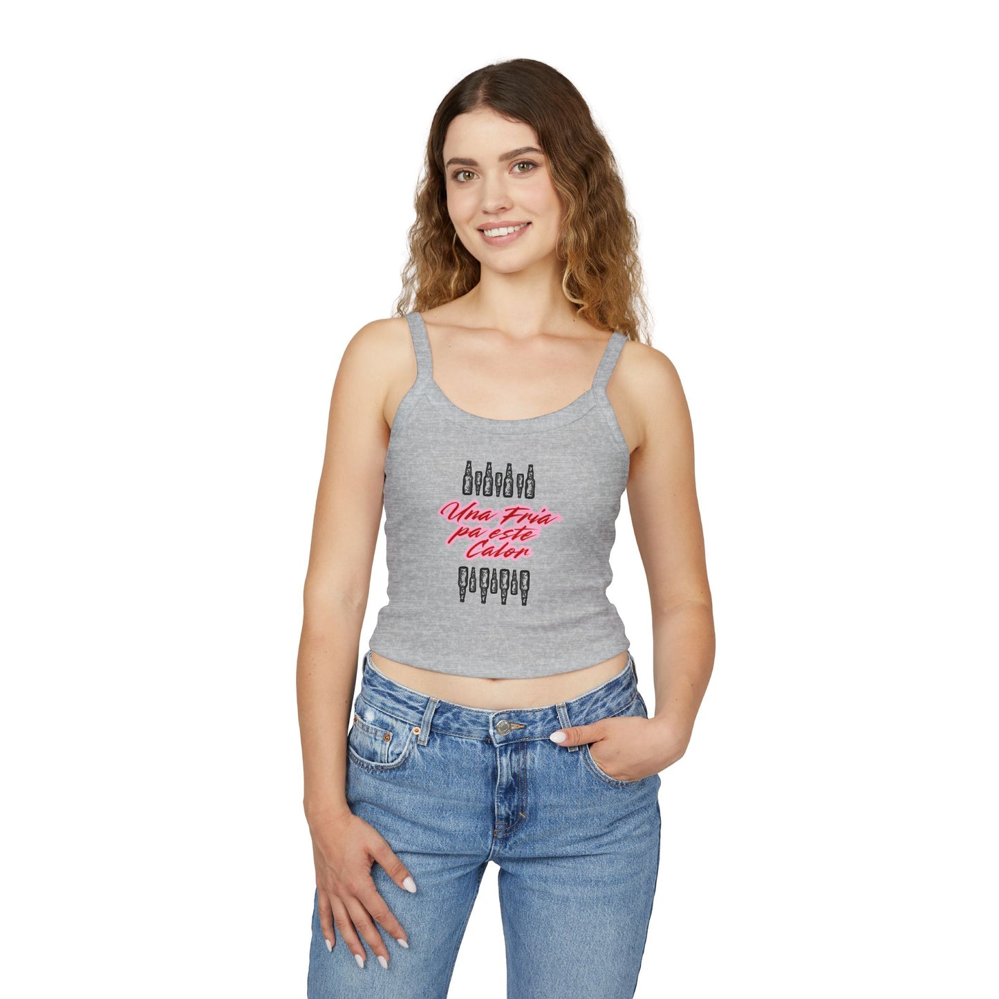 Una Fria Para Este Calor Spaghetti Strap Tee