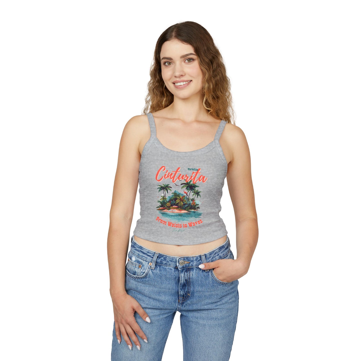 Cinturita - Stylish Spaghetti Strap Tee