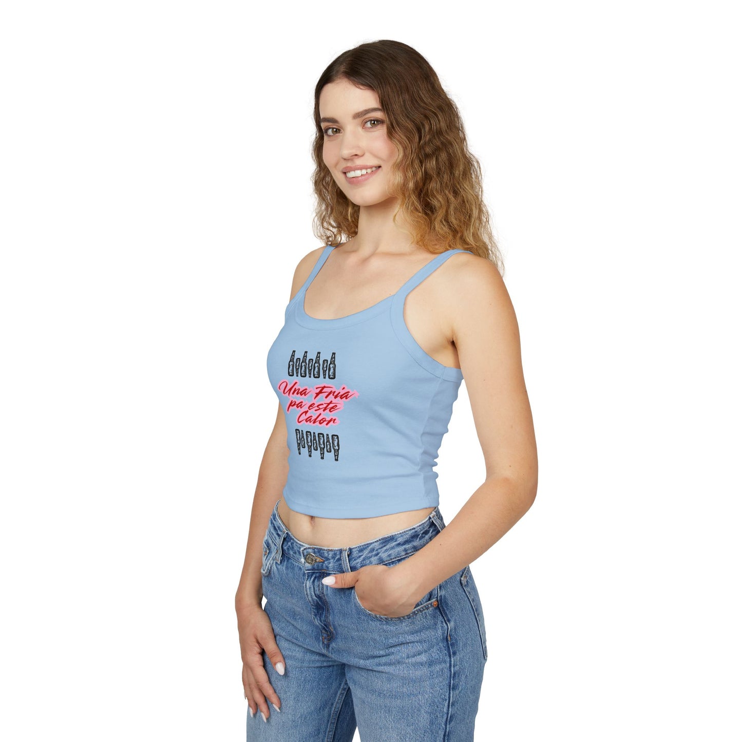 Una Fria Para Este Calor Spaghetti Strap Tee