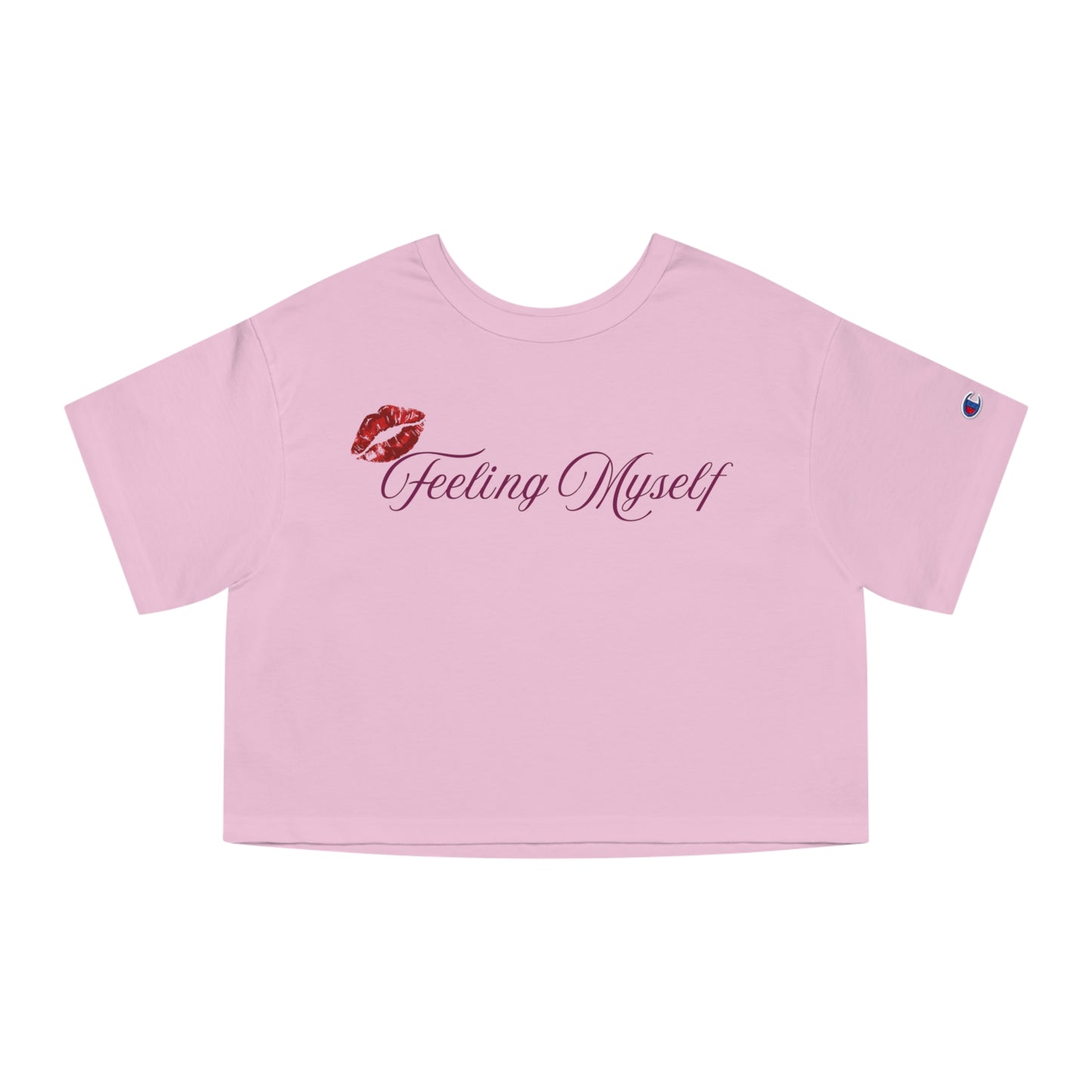Feeling Myself Cropped T-Shirt for Confident Women