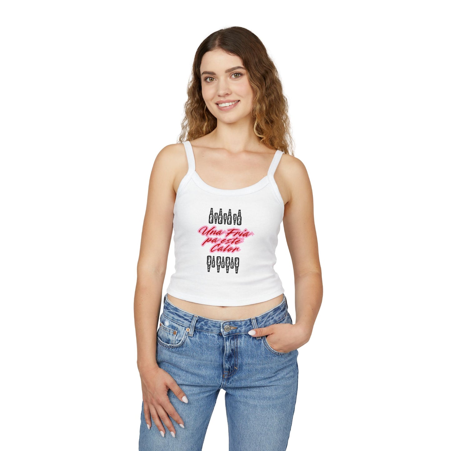 Una Fria Para Este Calor Spaghetti Strap Tee
