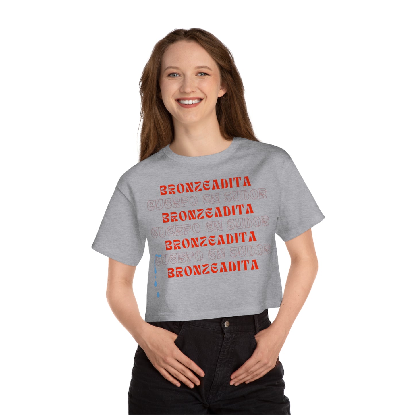 Bronzeadita Cropped T-Shirt for Confident Women