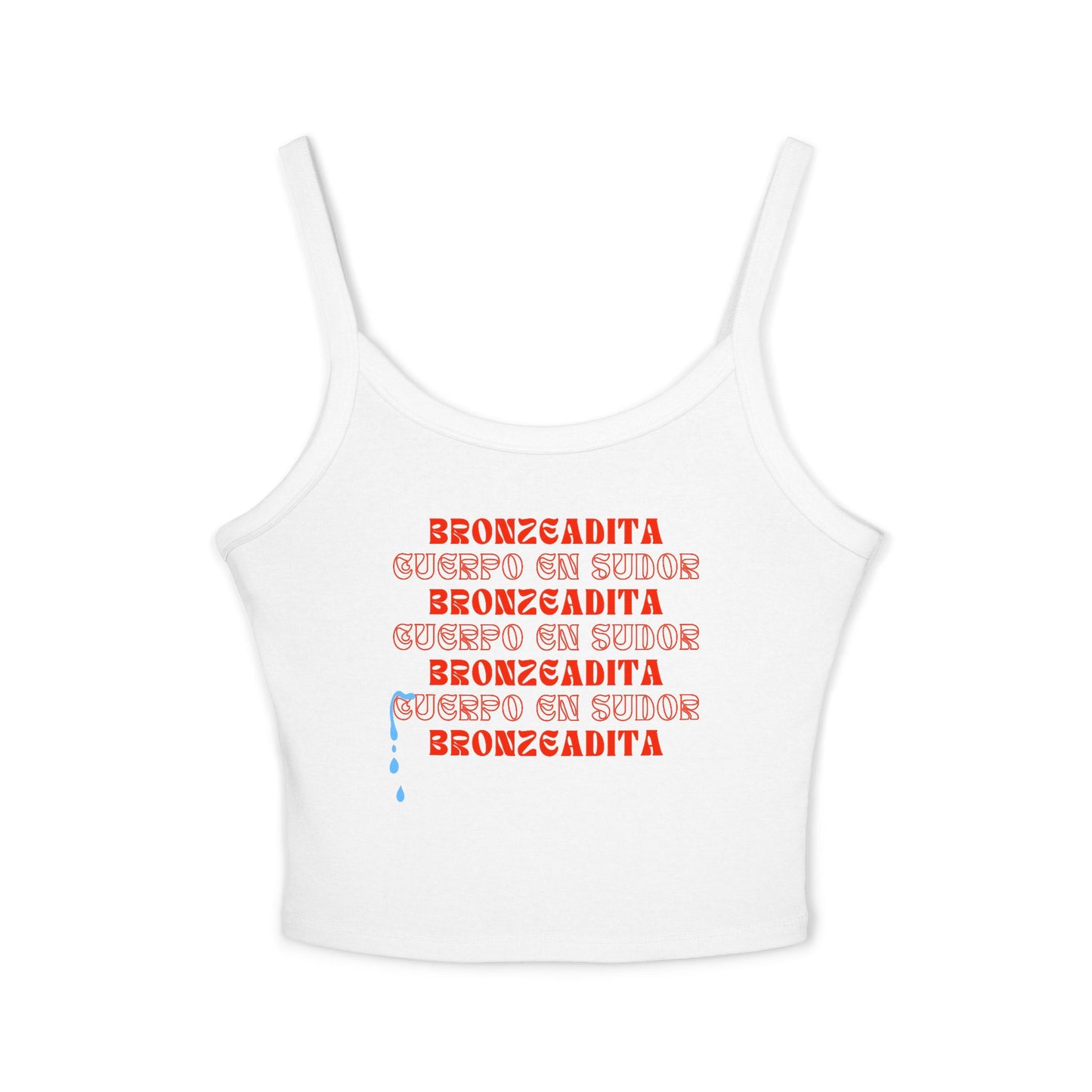 Bronzeadita Stylish Spaghetti Strap Tee