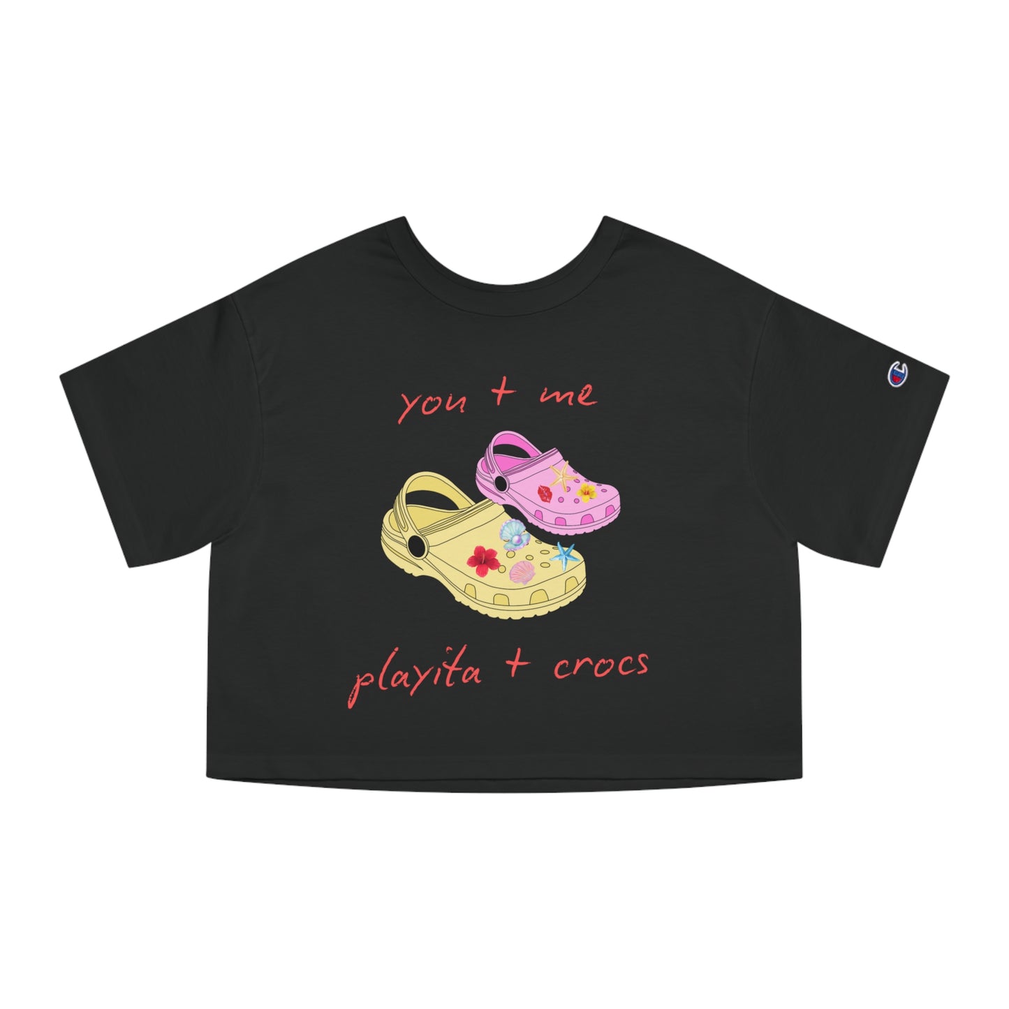 Playita + Crocs Crop Top